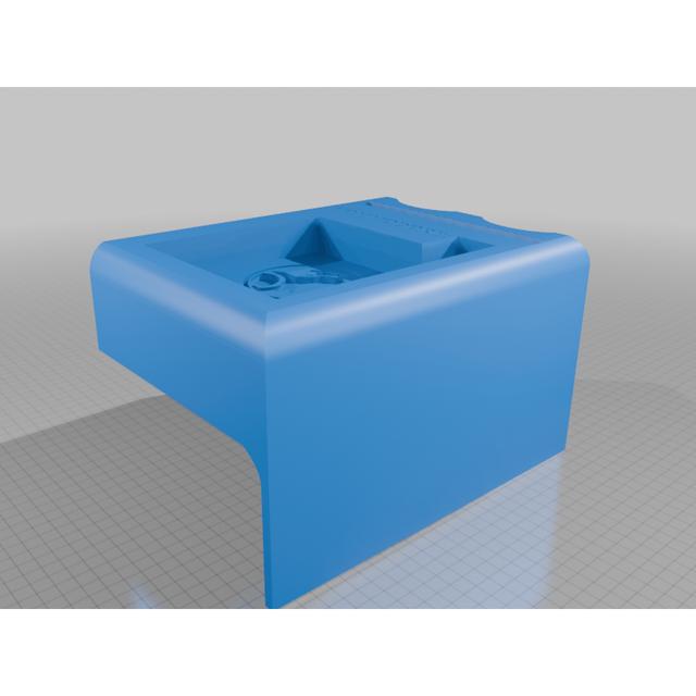 Caprice Holden Center console 3D model thumbnail