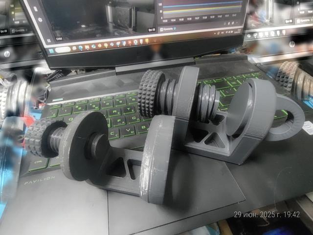 Remixe Mech Arm for Ring Lamp 3D model thumbnail