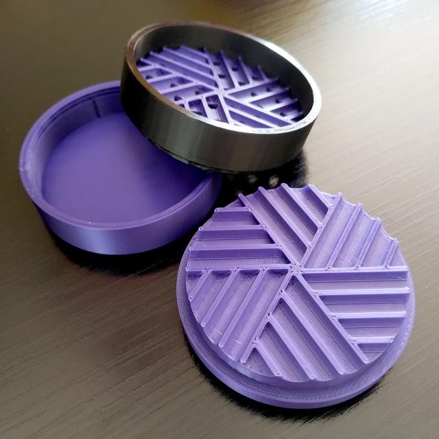 3 Piece Toothless Grinder 3D model thumbnail
