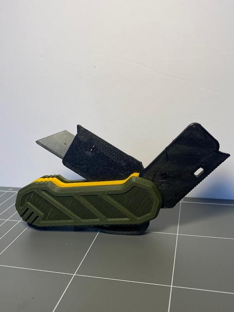FOLDX - Foldable Multi-Tool - Whistle 3D model thumbnail
