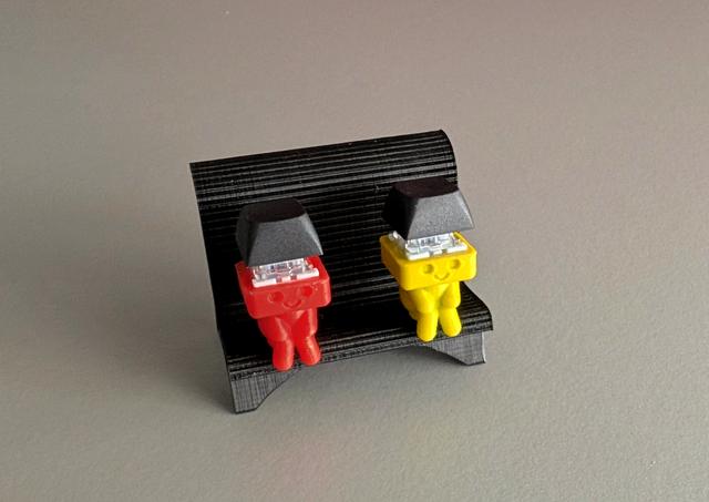 KeyCrappie Macro Keyboard 3D model thumbnail