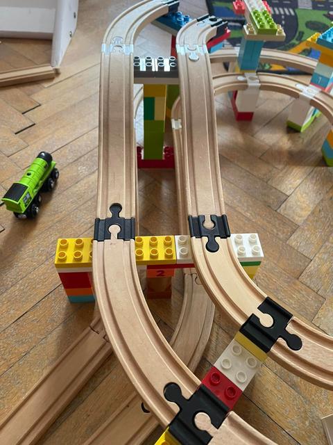 Brio Lego Duplo Adapter V2 3D model thumbnail