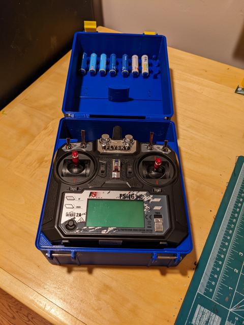SkyFly FS-I6 Controller Case 3D model thumbnail