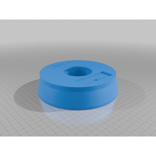 Sprinkler Head Donuts - Full Round and 1/2 Round 3D model thumbnail