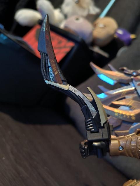 Onyx Prime 5mm Tail Sword Adapter (Age of the Primes) 3D model thumbnail