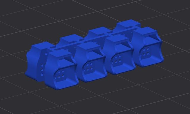 Southern Ry Wood Caboose Steps 3D model thumbnail