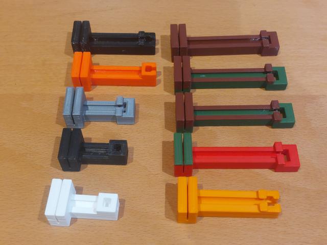 PTFE tube OD 4mm jig cut - all sizes from 20mm to 70mm 3D model thumbnail