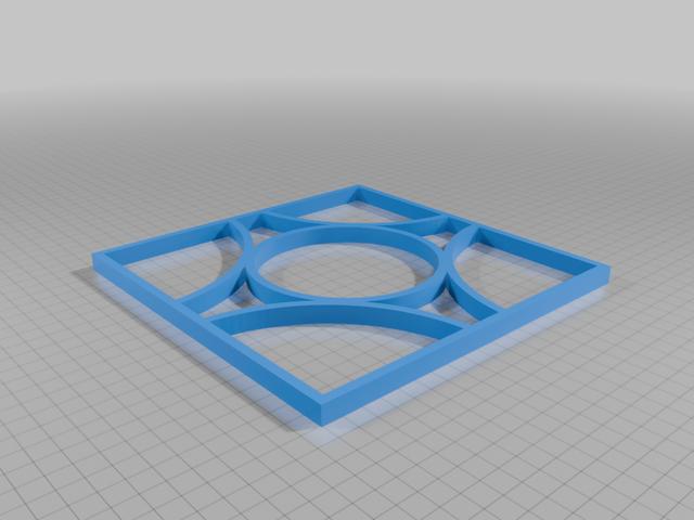 Hidden Mickey Breeze Block 3D model thumbnail