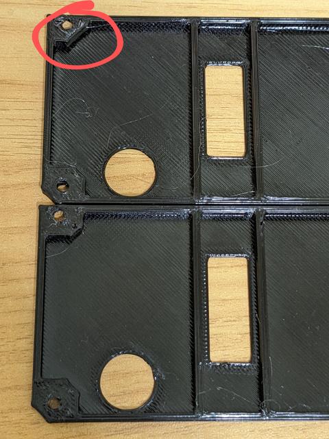 Prusa Mini display backplate with Solder Point Clearance 3D model thumbnail