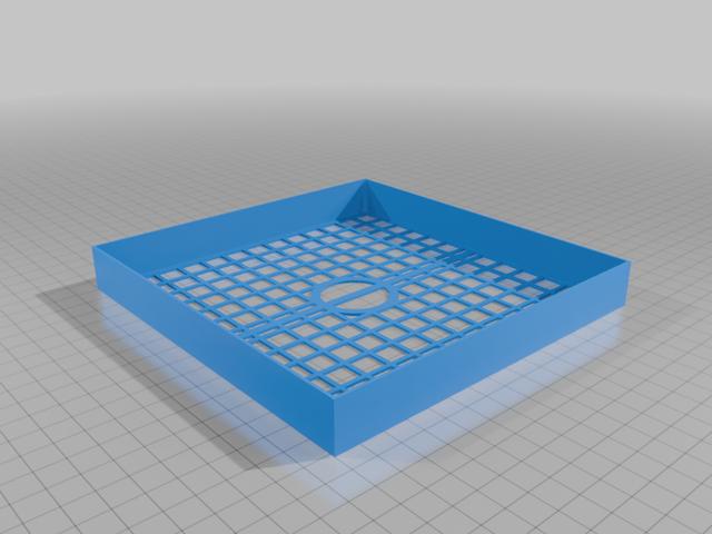 Tissue Box Cover 3D model thumbnail