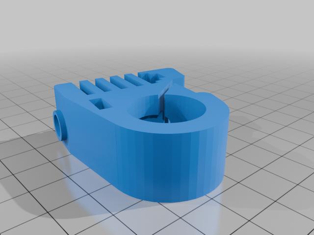 Camera Tripod Swivel Bracket 3D model thumbnail
