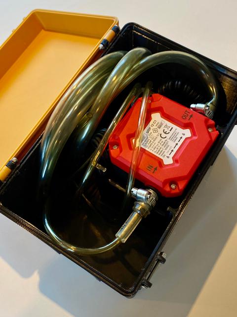 Oil Change Pump Rugged Box 3D model thumbnail