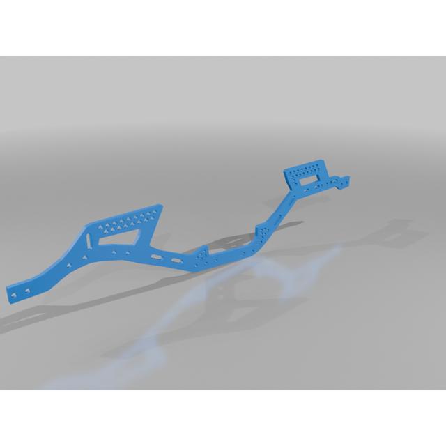 RC Crawler Frame 10/1 3D model thumbnail