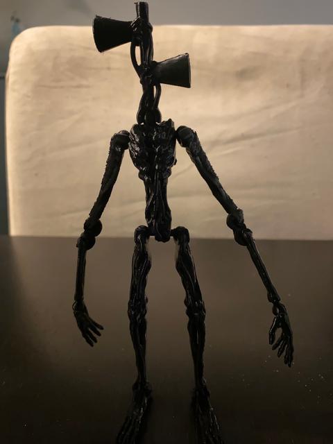 Siren Head meets Dummy 13 3D model thumbnail