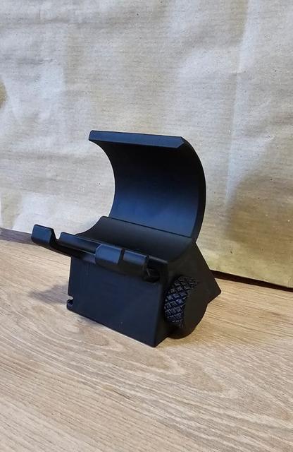 Phone Stand No-Slip Rails 3D model thumbnail