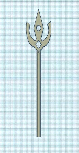 Dummy 13 trident 3D model thumbnail