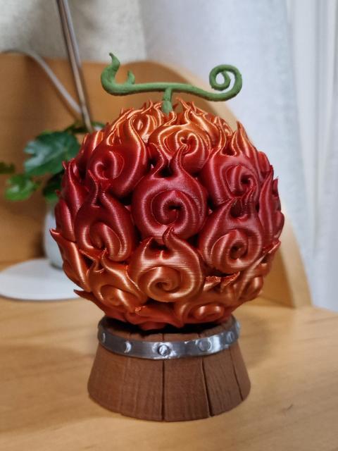 Barrel base for Devil Fruit 3D model thumbnail