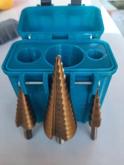 Rugged Box for Step-Drills (4-12 / 4-20 / 4-32) 3D model thumbnail