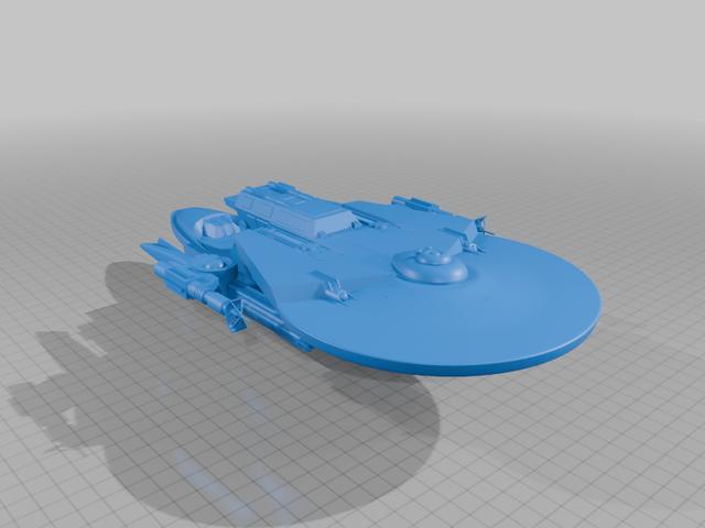 Star Trek Caribou Class Dunc Inc 3D model thumbnail