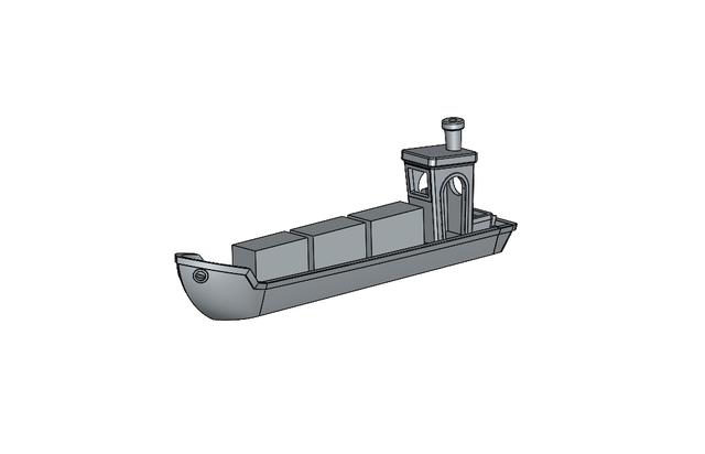 Cargo Benchy 3D model thumbnail