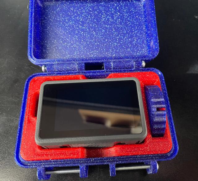 DJO Osmo Action 3 rugged case insert 3D model thumbnail