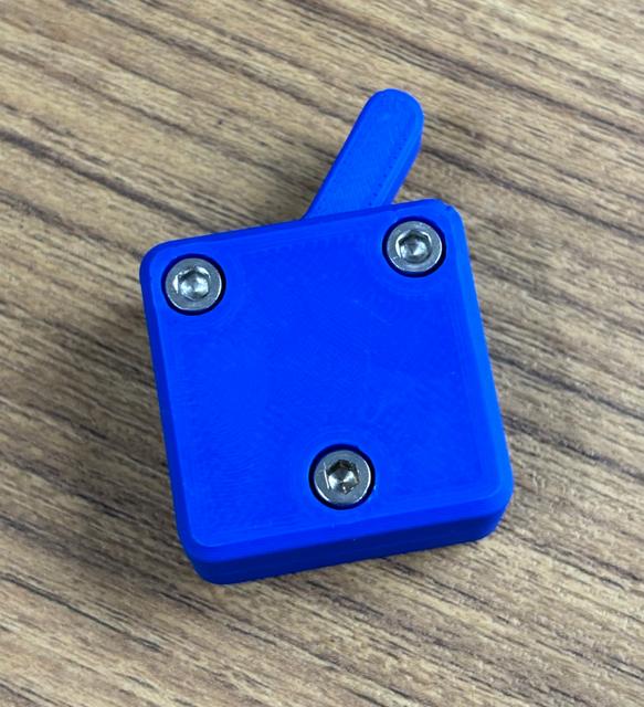 Magnetic fidget switch 3D model thumbnail
