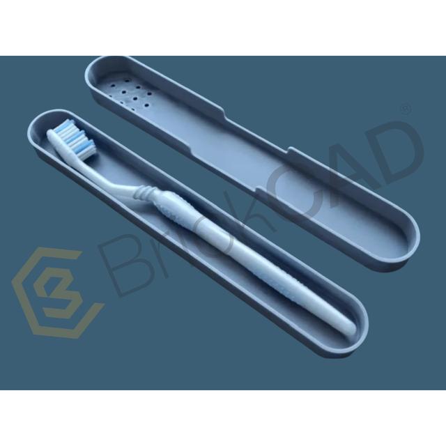 Ventilated Toothbrush Holder 3D model thumbnail