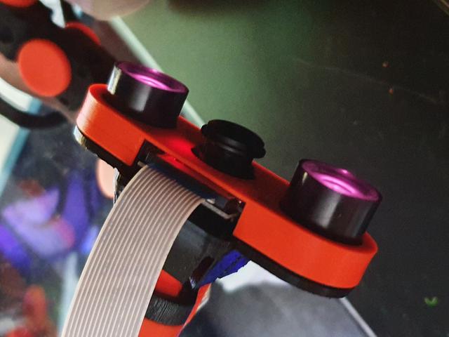 Camera Mount for Prusa MK3S 3D model thumbnail