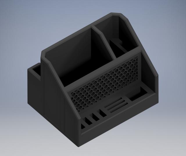 Deskorganizer 3D model thumbnail