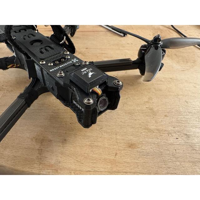 iFlight BOB57 Front GPS Mount (for HGLRC M100 GPS) 3D model thumbnail