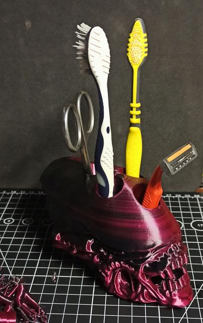 XenoStand for toothbrushes and similar items 3D model thumbnail