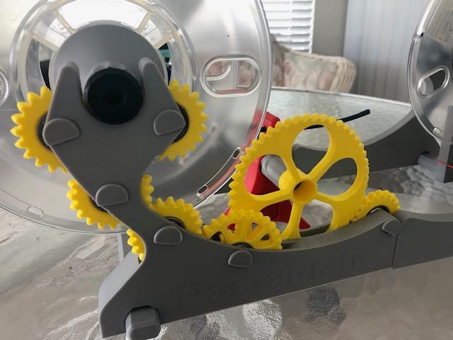 Pastamatic Filament Winder - Flush Pins 3D model thumbnail