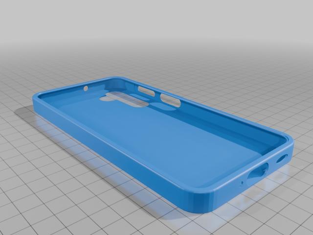 Samsung Galaxy a16 case 3D model thumbnail
