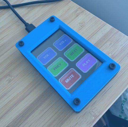 ESP32 2.8-inch Capacitive Touch Display Case 3D model thumbnail