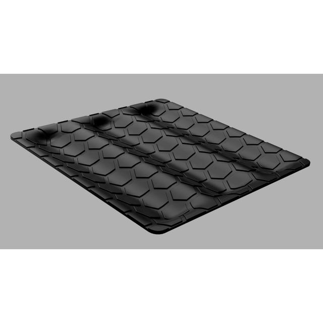 Modern Remote Tray Organizer  3D model thumbnail