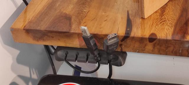 Remixed Cable holder 3D model thumbnail