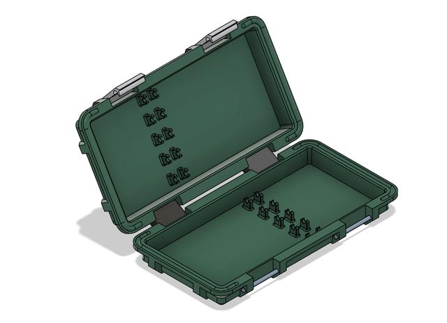 Needle File Set Box 3D model thumbnail