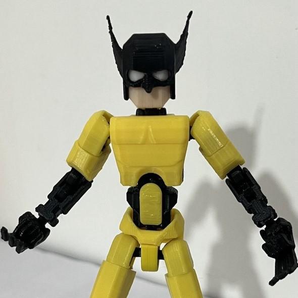 Dummy 13 - Wolverine mask 3D model thumbnail