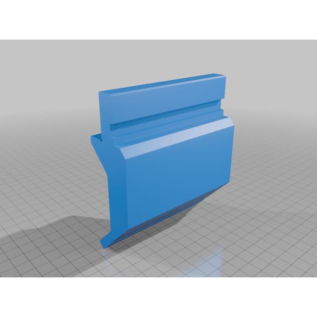 Press Brake Tool Punch 10.512 3D model thumbnail