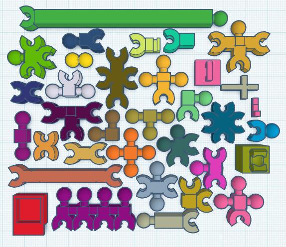 Make You Own Figure Set V-1.0! 3D model thumbnail