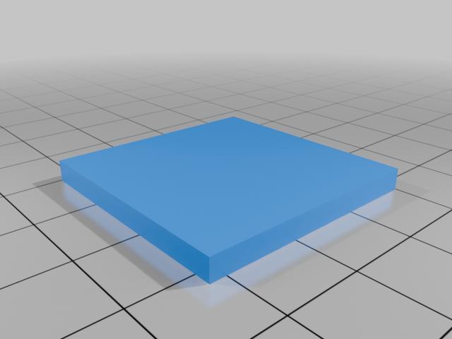 Lego 4x4 Tile 1751 a 3D model thumbnail