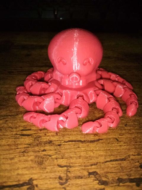Bobble Octopus 3D model thumbnail