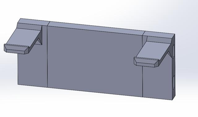 DDD Wall Control - Milwaukee Bit Holder Box 3D model thumbnail