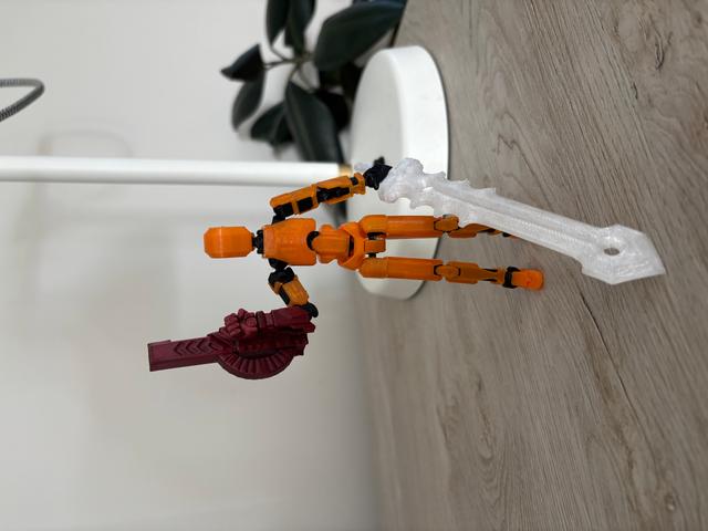 Dummy 13 Blaster Arms 2.0 3D model thumbnail