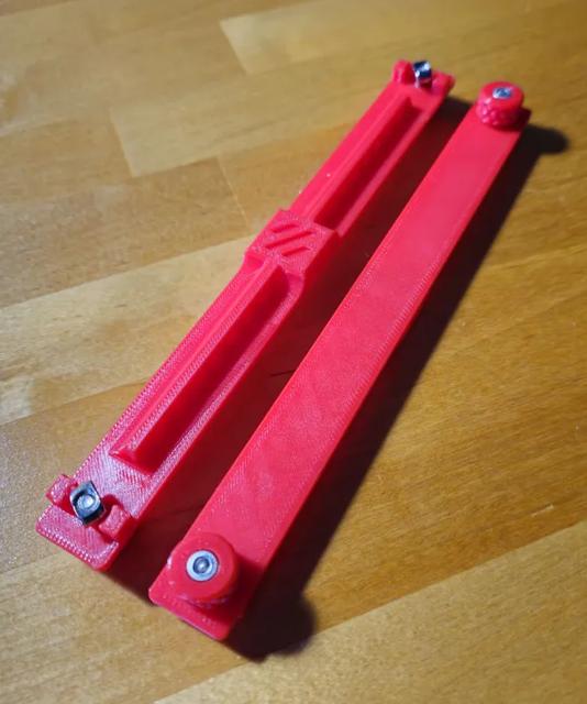 (M4 Hardware) Toolless Voron Gantry/2020 extrusion maintenance tool 3D model thumbnail