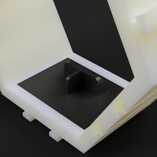 LEGO Minifig Baseplate Stand 3D model thumbnail