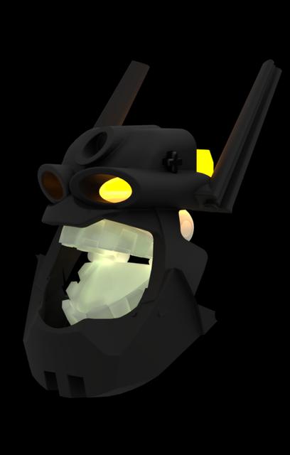 Bionicle - Reidak Pog Head 3D model thumbnail