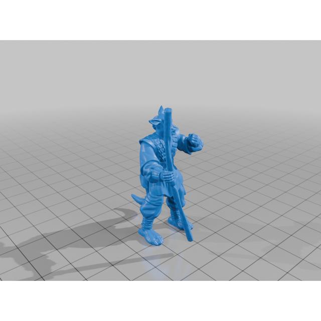 Kangaroo Men 3D model thumbnail