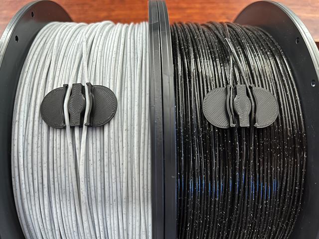 Grandma's Favorite Filament Clip - Double Lock 3D model thumbnail