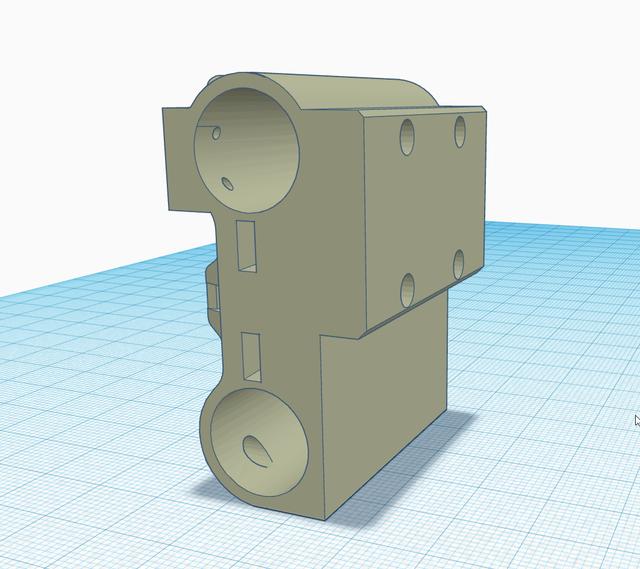 Ender 3 NG V1.2 X Carriage for Voron TAP 3D model thumbnail